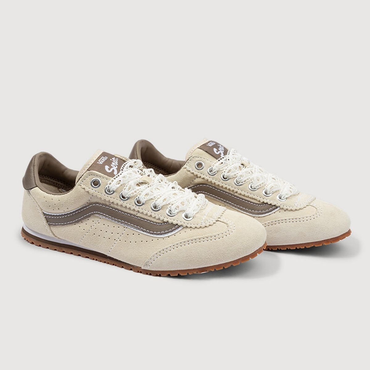 VANS - Zapatillas Vans Mujer Super Lowpro Beige VANS