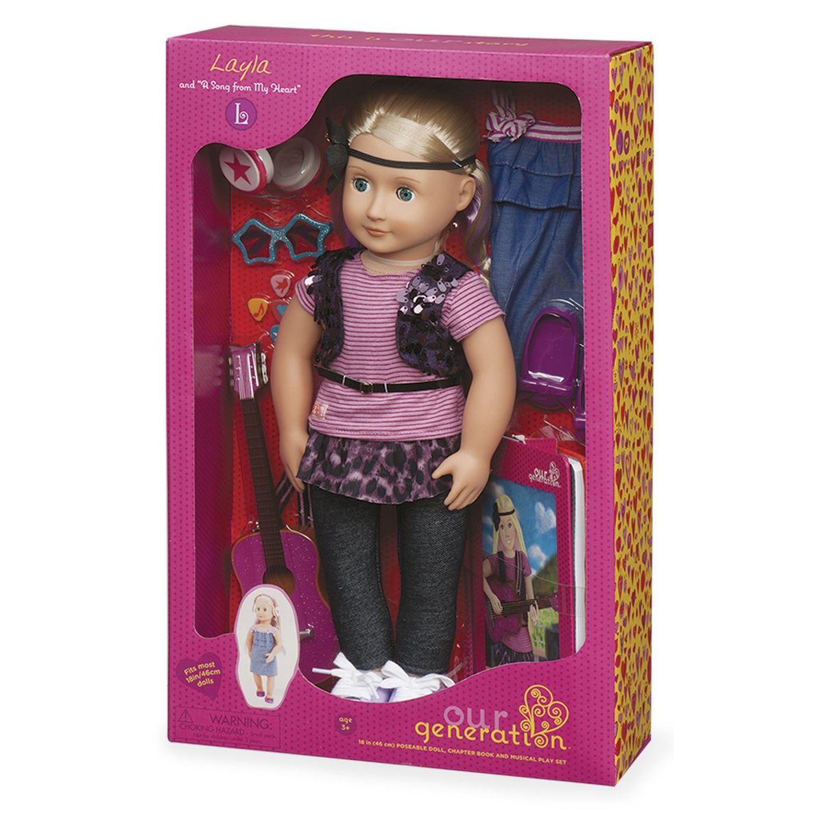 OUR GENERATION - Muñeca Layla Rockera