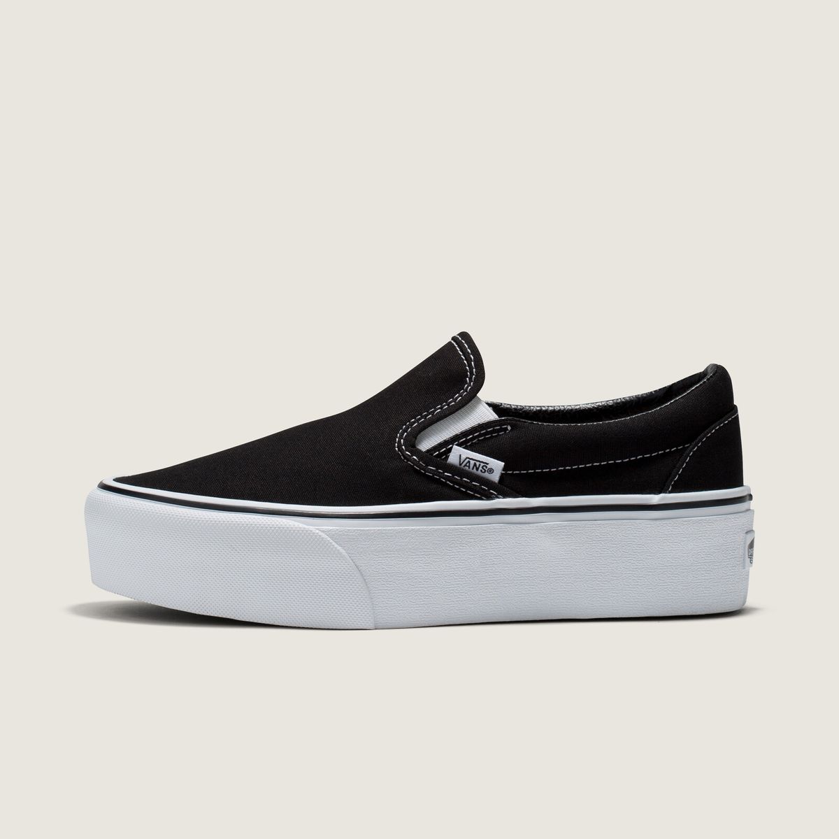 VANS - Zapatillas Vans Unisex Classic Slip-On Stackform Negro VANS