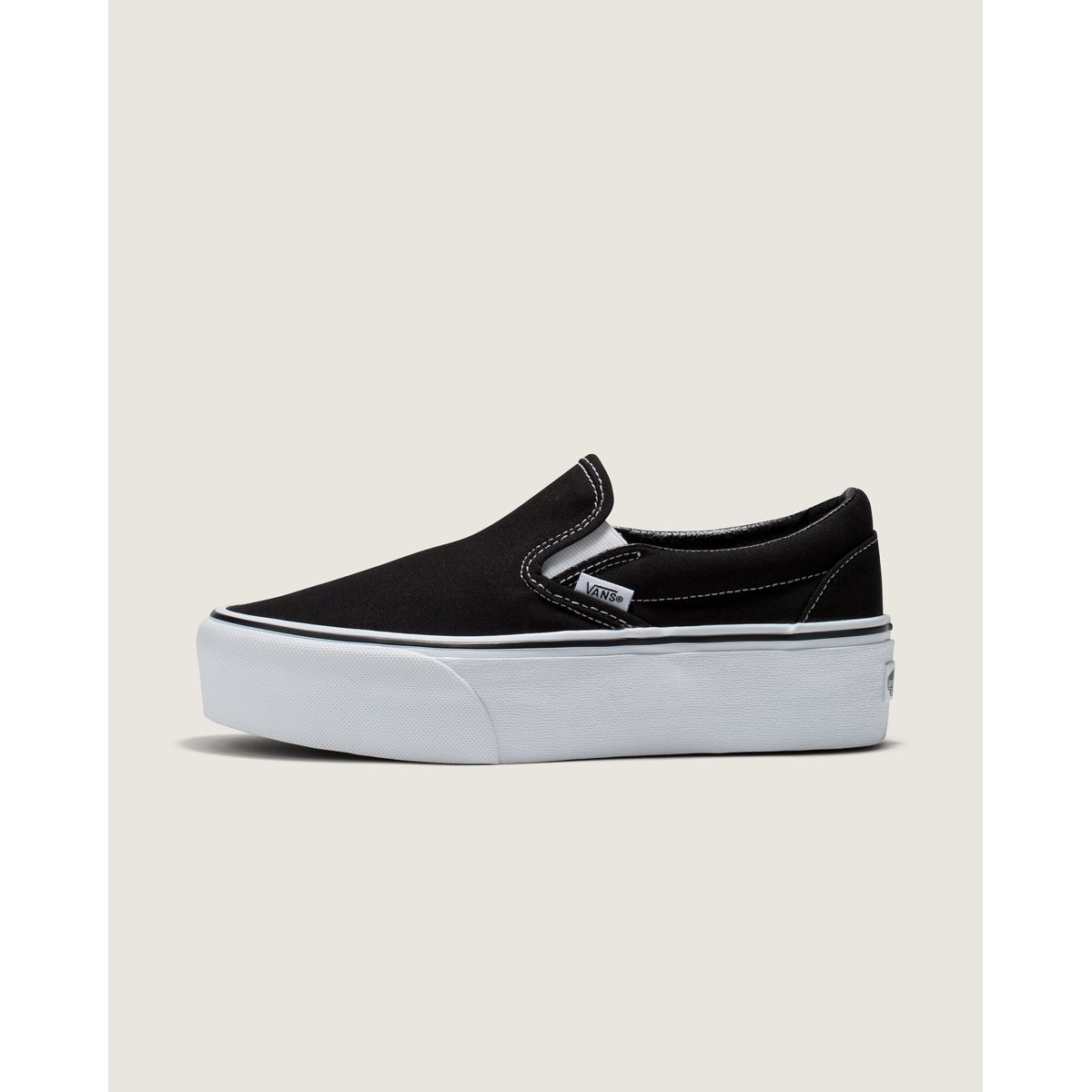 VANS - Zapatillas Vans Unisex Classic Slip-On Stackform Negro VANS