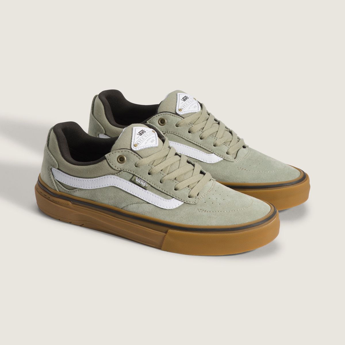 VANS - Zapatillas Vans Hombre Skate Kyle Walker Wafflecup Verde VANS
