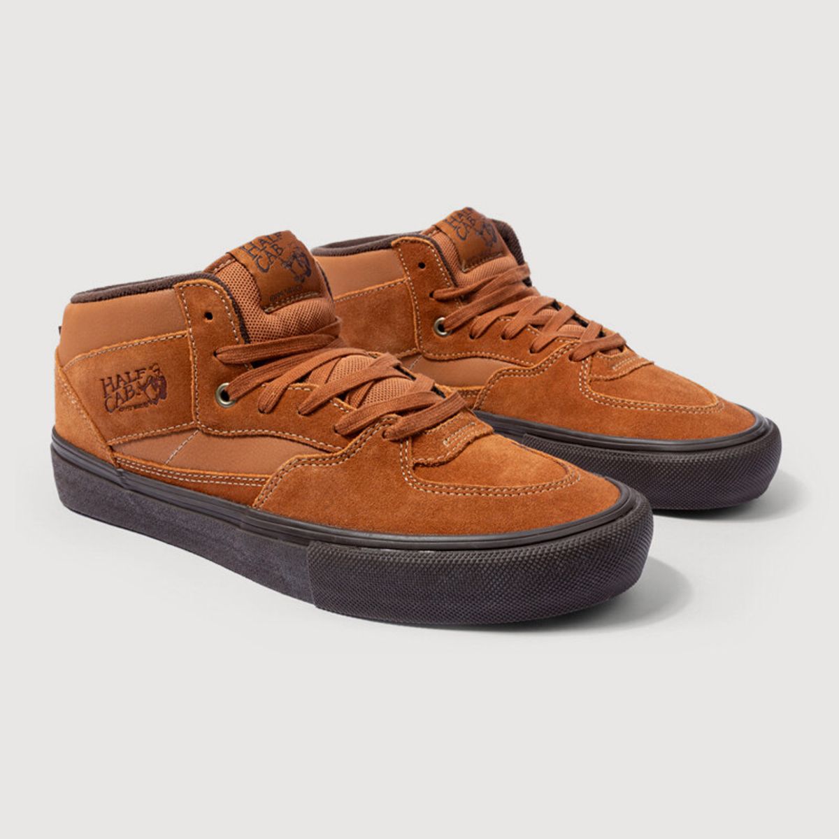 VANS - Zapatillas Vans Hombre Skate Half Cab Marrón VANS