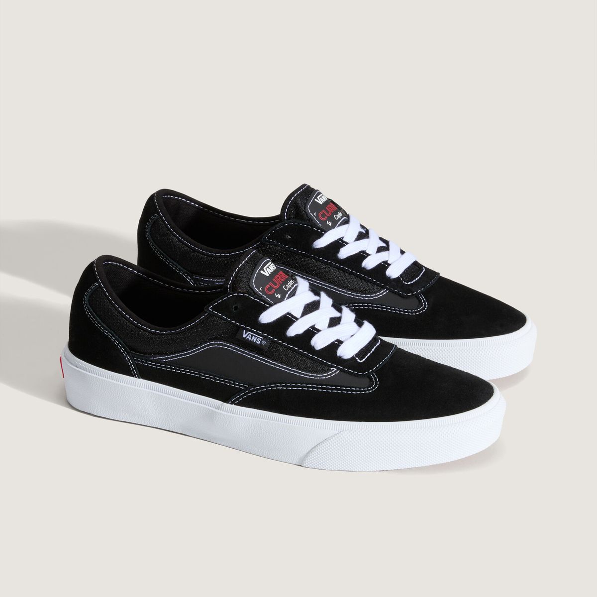 VANS - Zapatillas Vans Hombre Skate Curren Caples Negro VANS