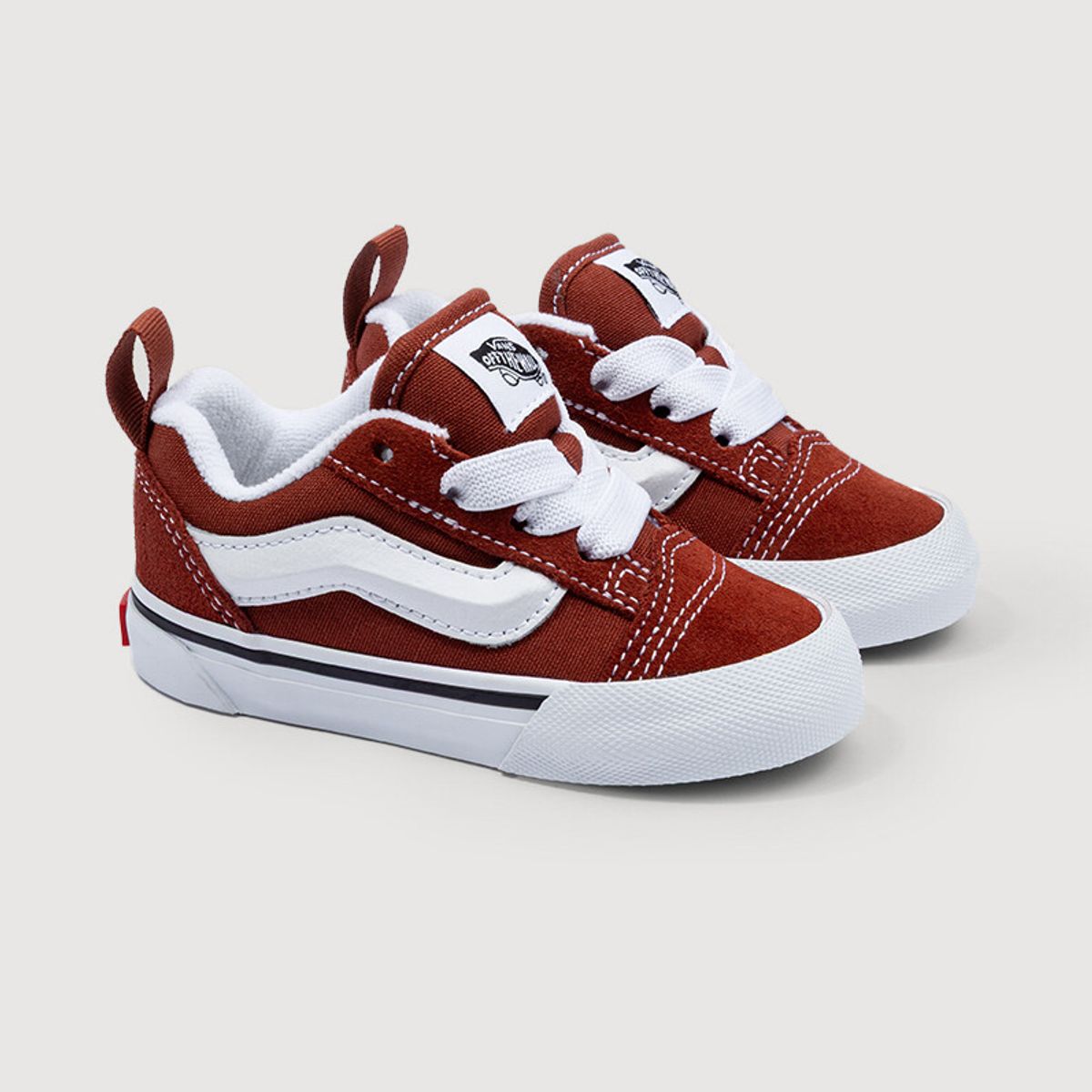 VANS - Zapatillas Vans Niño Knu Skool Elastic Lace Marrón VANS