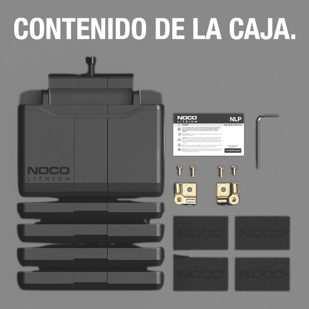 NOCO - NOCO NLP20 Bateria Litio Moto 600 Amp 12V