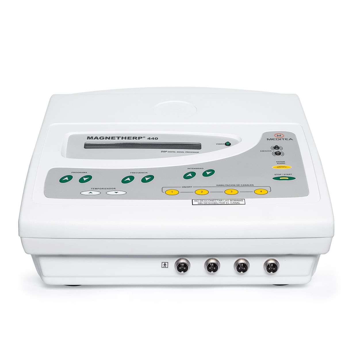 GENERICO - Equipo de Magnetoterapia de 4 Canales MEDITEA MAGNETHERP 440