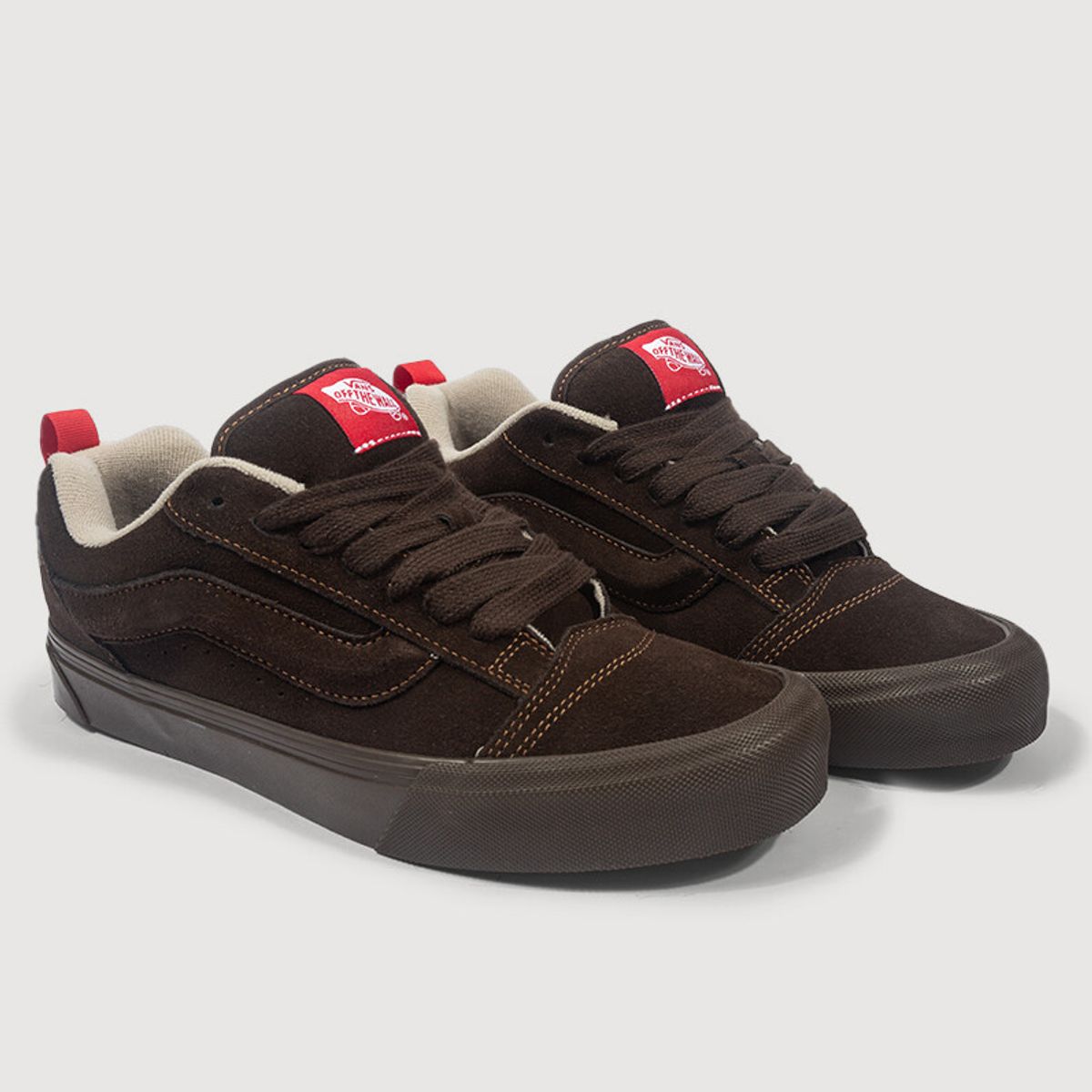 VANS - Zapatillas Vans Hombre Knu Skool Marrón VANS