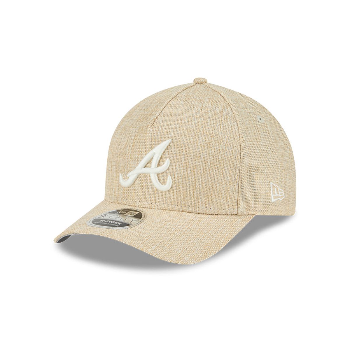 New Era - Gorra 9Forty MC AF MLB Atlanta Braves Cotton Weave Beige