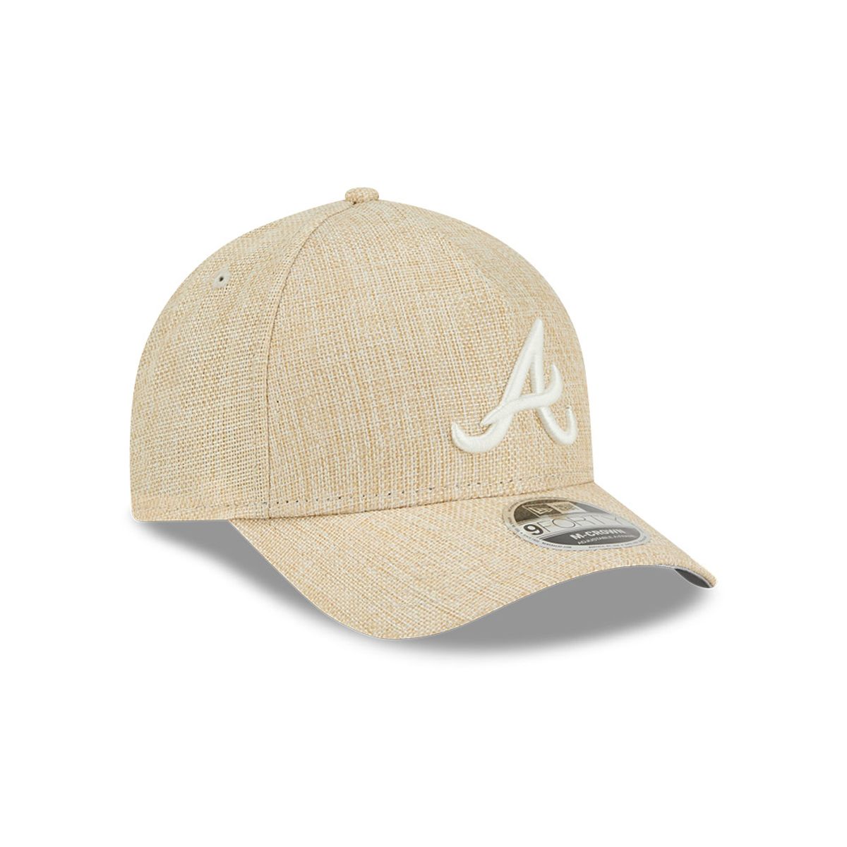 New Era - Gorra 9Forty MC AF MLB Atlanta Braves Cotton Weave Beige