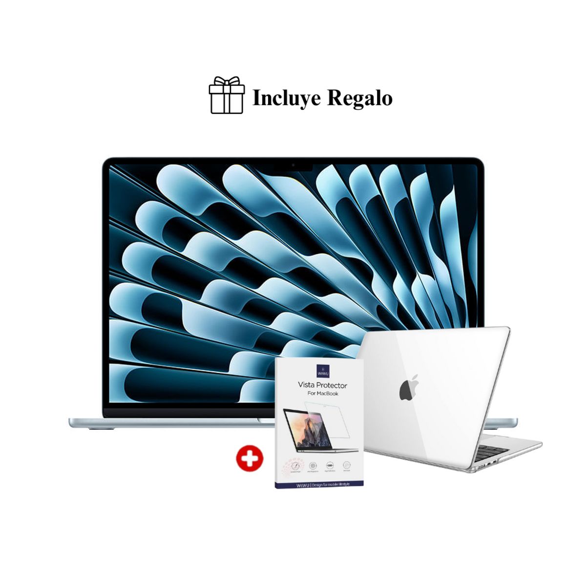APPLE - Nuevo Macboook Air 15 16GB + 256GB SSD - Sky Blue + Regalo