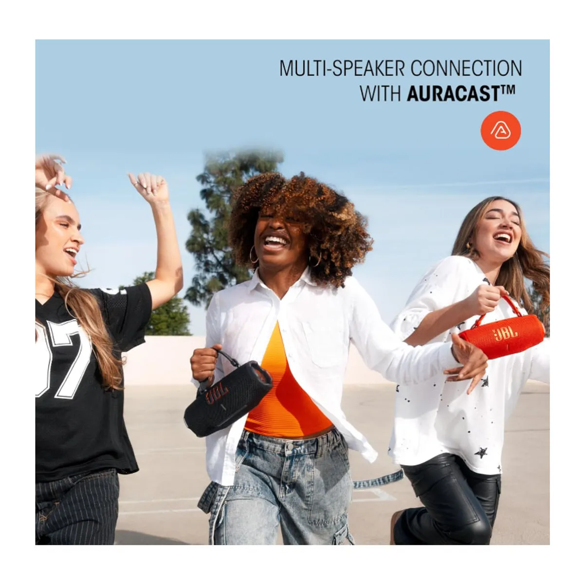 JBL - Parlante JBL Charge 6 Bluetooth IP68, JBL Pro Sound 28HRS