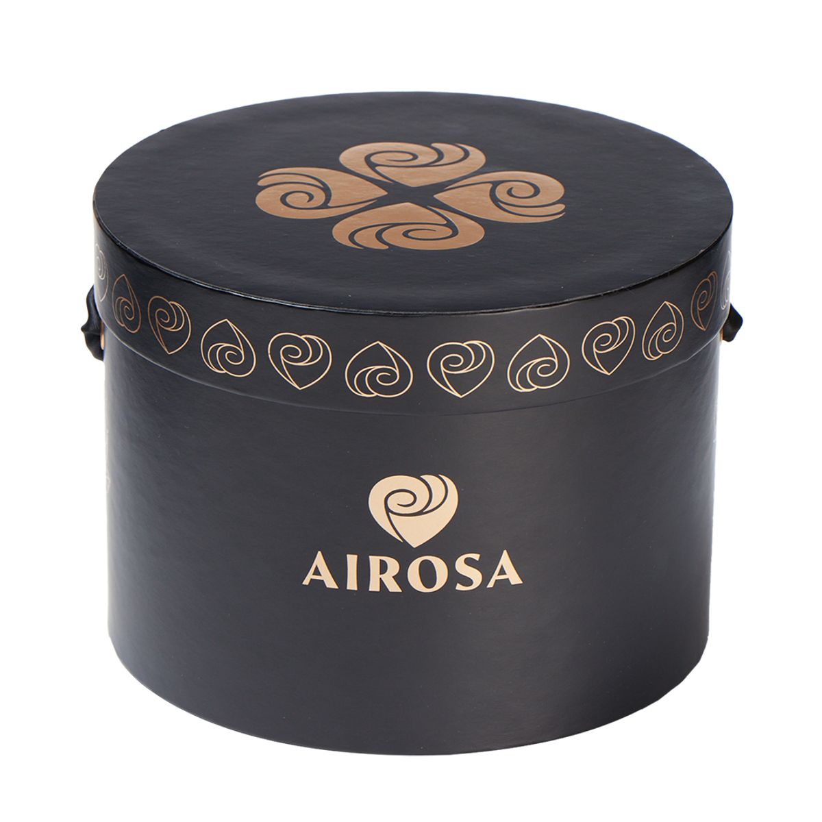 AIROSA - Arreglo de 7 Rosas Eternas AIROSA - Box Cilíndrico Premium + Tarjeta de Lujo