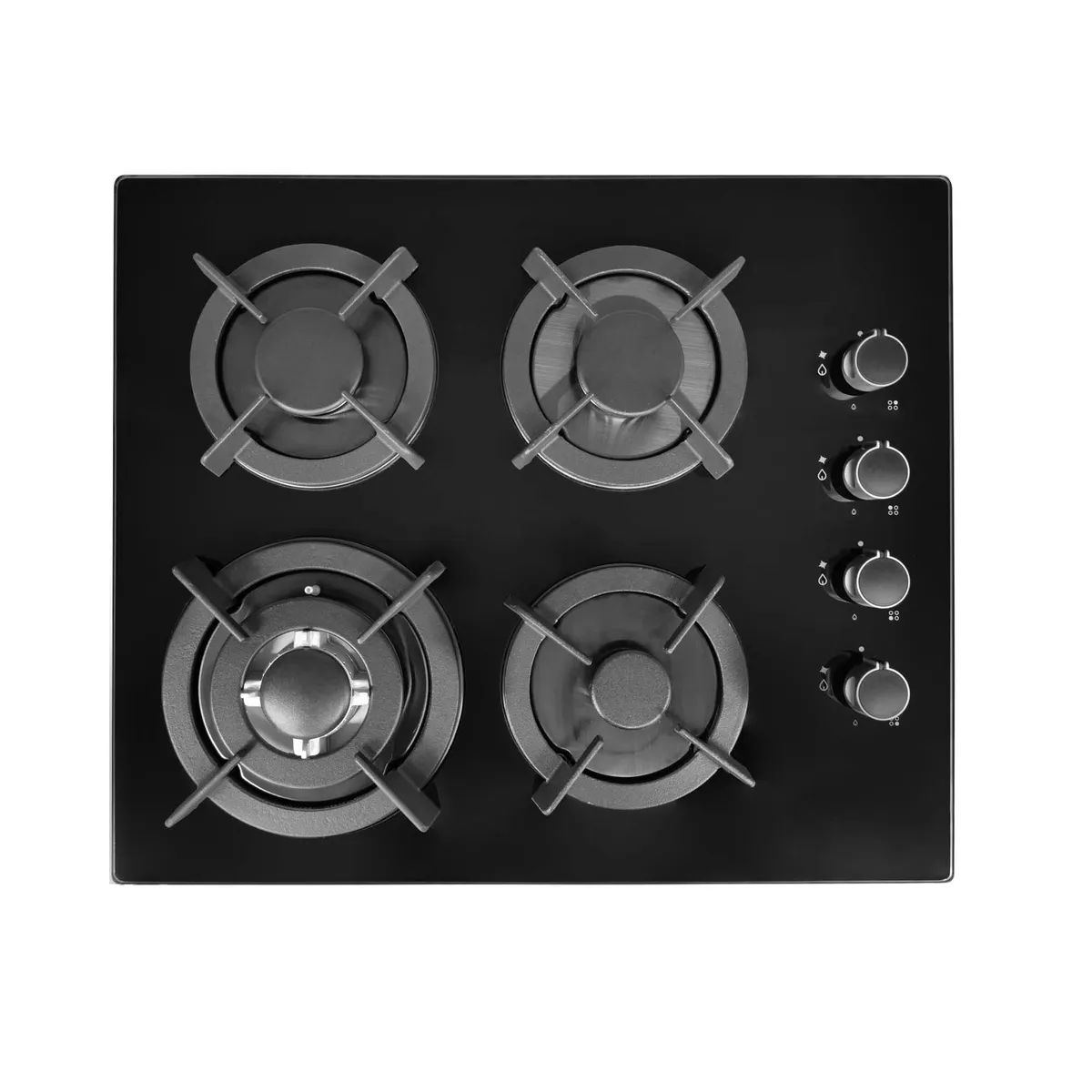 MASTER - cocina empotrable de 4 hornillas, vidrio templado Marca Mastergas
