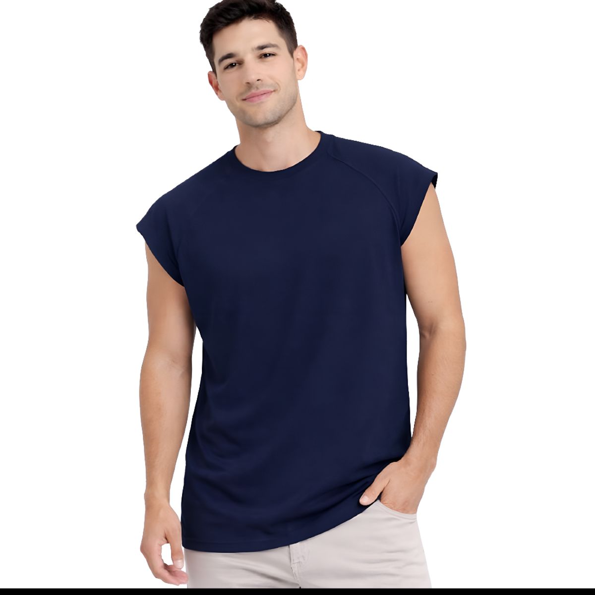 GENERICO - Polo Hombre Sin Mangas Premium