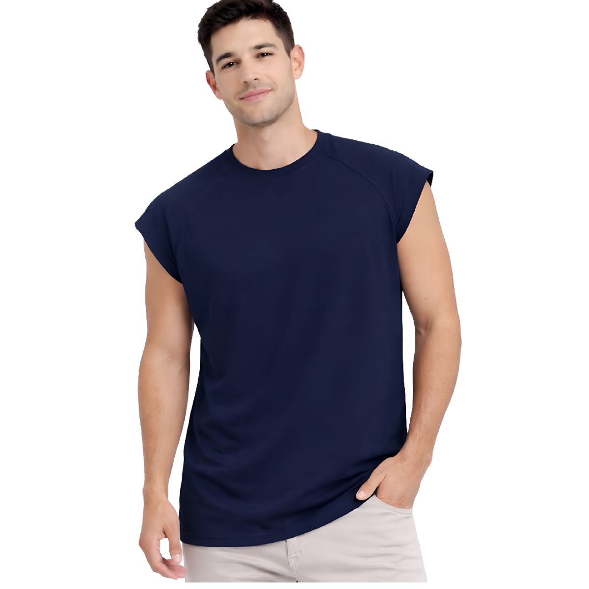 GENERICO - Polo Hombre Sin Mangas Premium