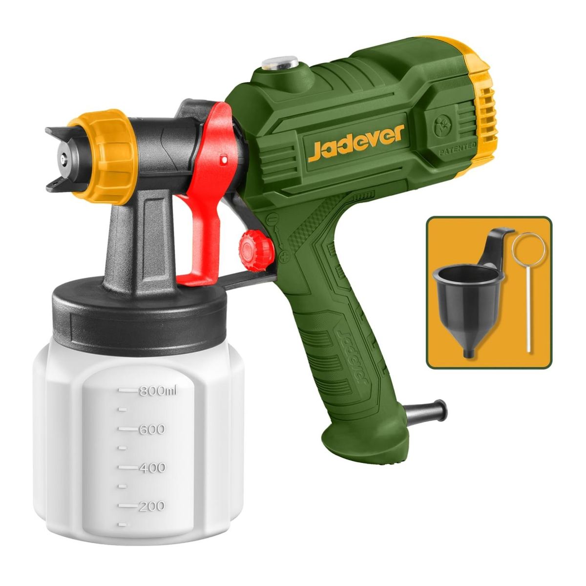 GENERICO - Pistola para pintar 450W 800ml Jadever