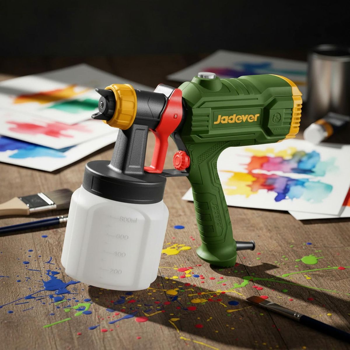 GENERICO - Pistola para pintar 450W 800ml Jadever