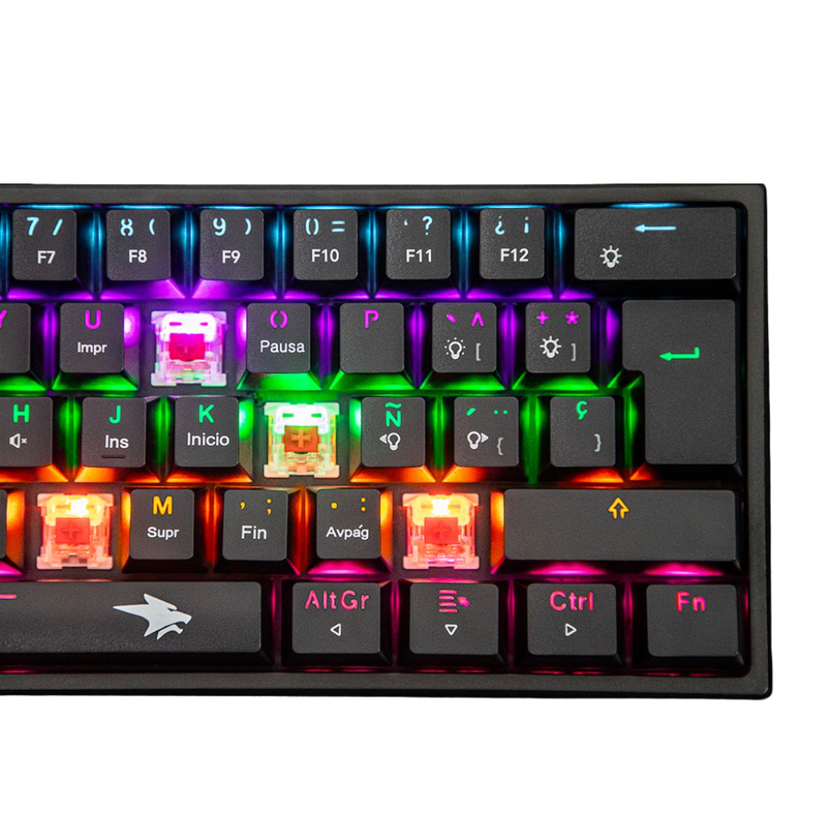 VIFROZT - Combo Gamer Teclado + Mouse Vrifrozt Berserker Negro
