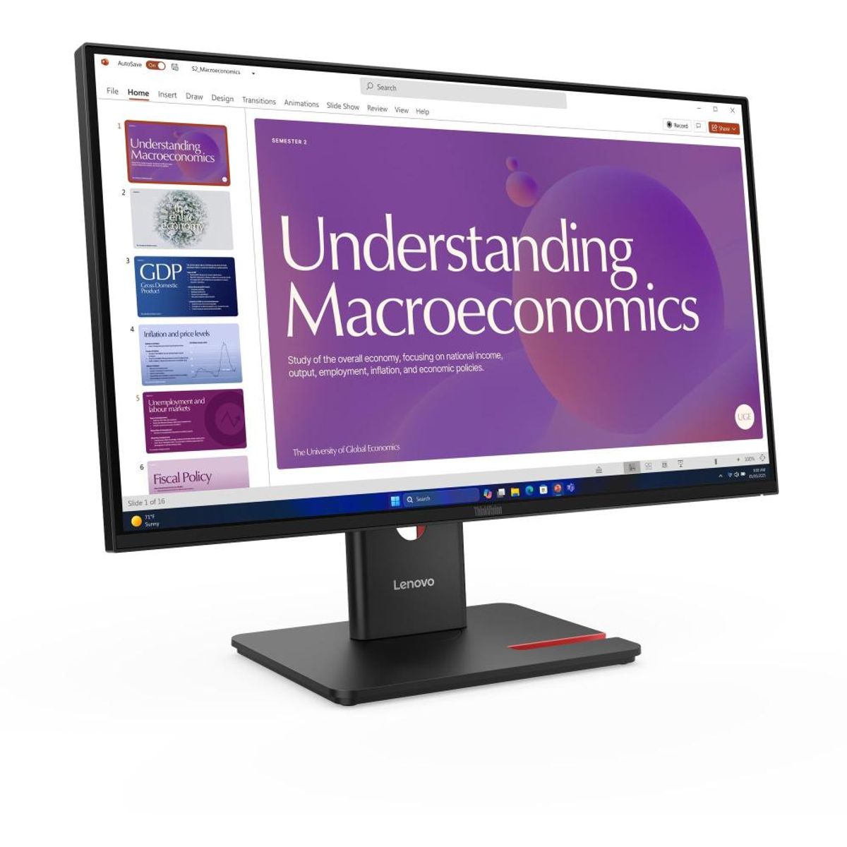 LENOVO - Monitor Lenovo ThinkVision T24D-40