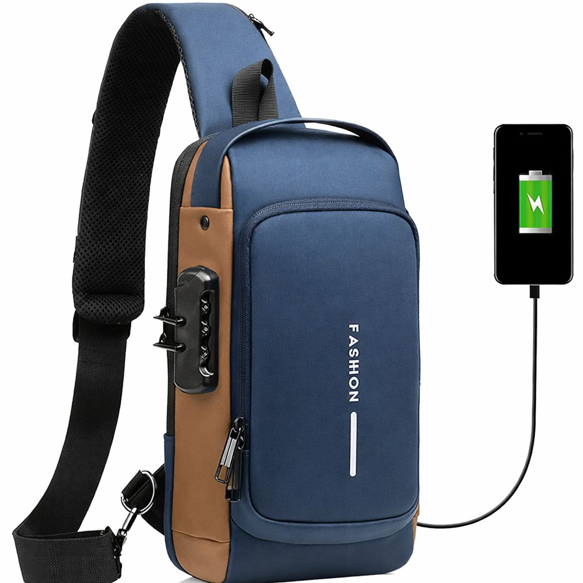 GENERICO - Mochila antirrobo con puerto USB