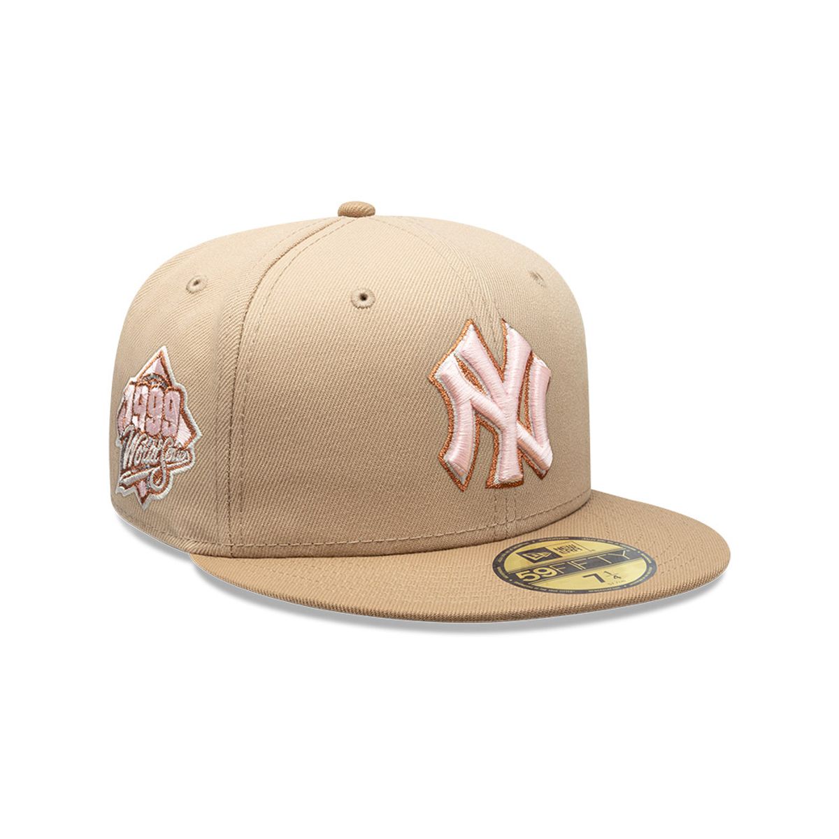 NEW ERA - Gorra 59Fifty New York Yankees Pink Khaki Beige