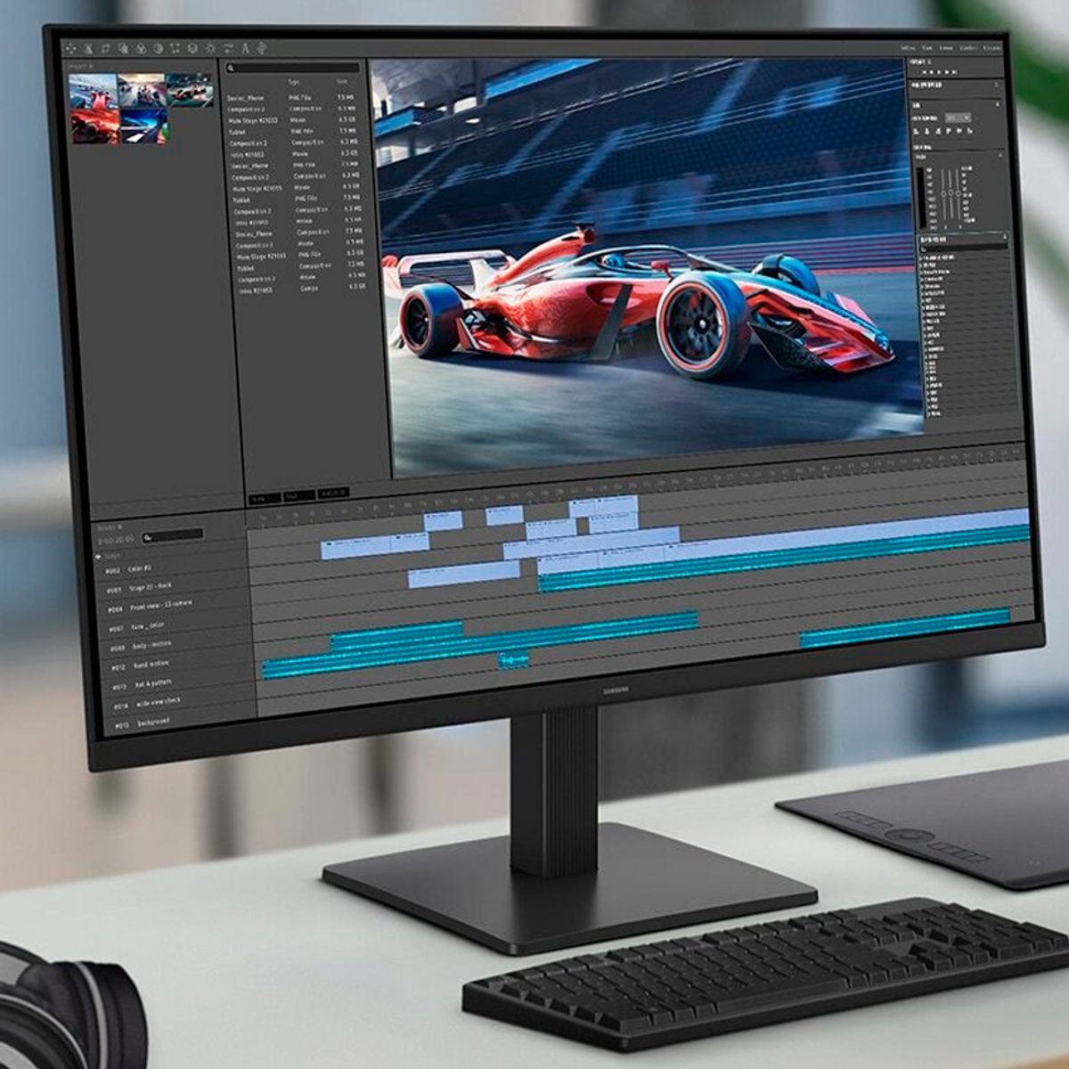 SAMSUNG - Monitor Samsung LS24F320GANXZA  24 Full HD Panel IPS 120Hz HDMI