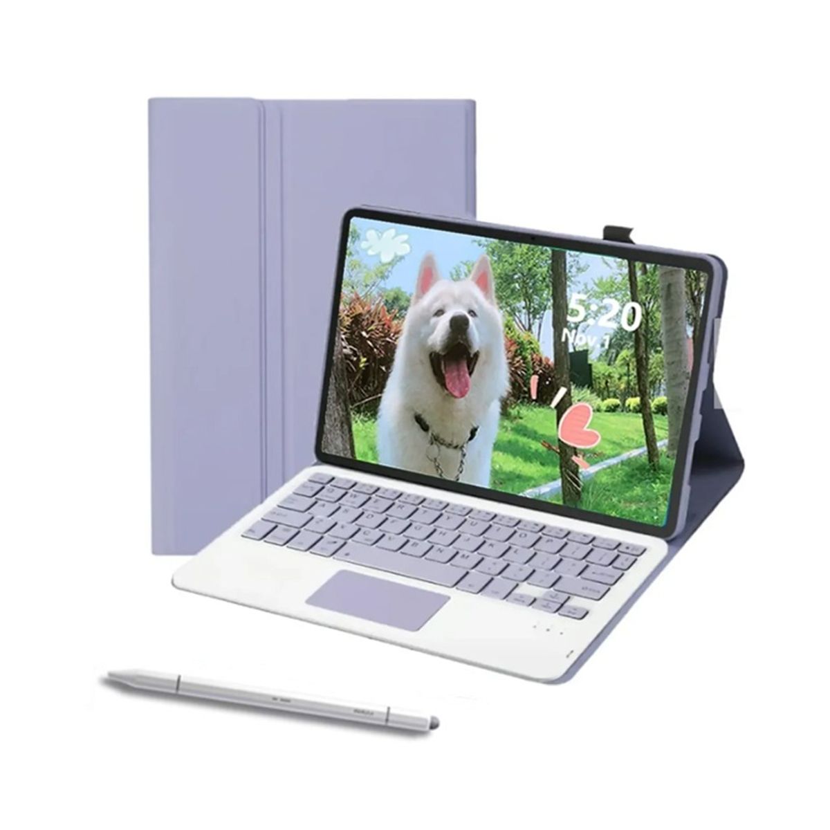 LENOVO - Tablet Lenovo M11 k10 8GB+128GB WiFi y Teclado  Estuche-Morado+ Lápiz