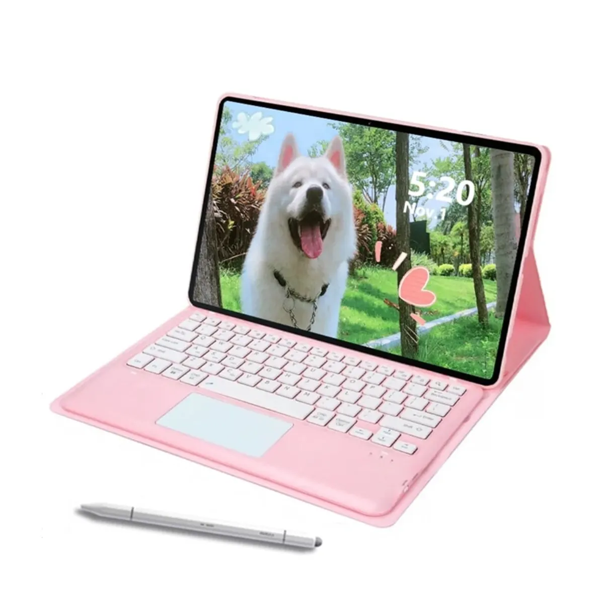 LENOVO - Tablet Lenovo M11 k10 8GB+128GB WiFi y Teclado  Estuche-Rosa+ Lápiz