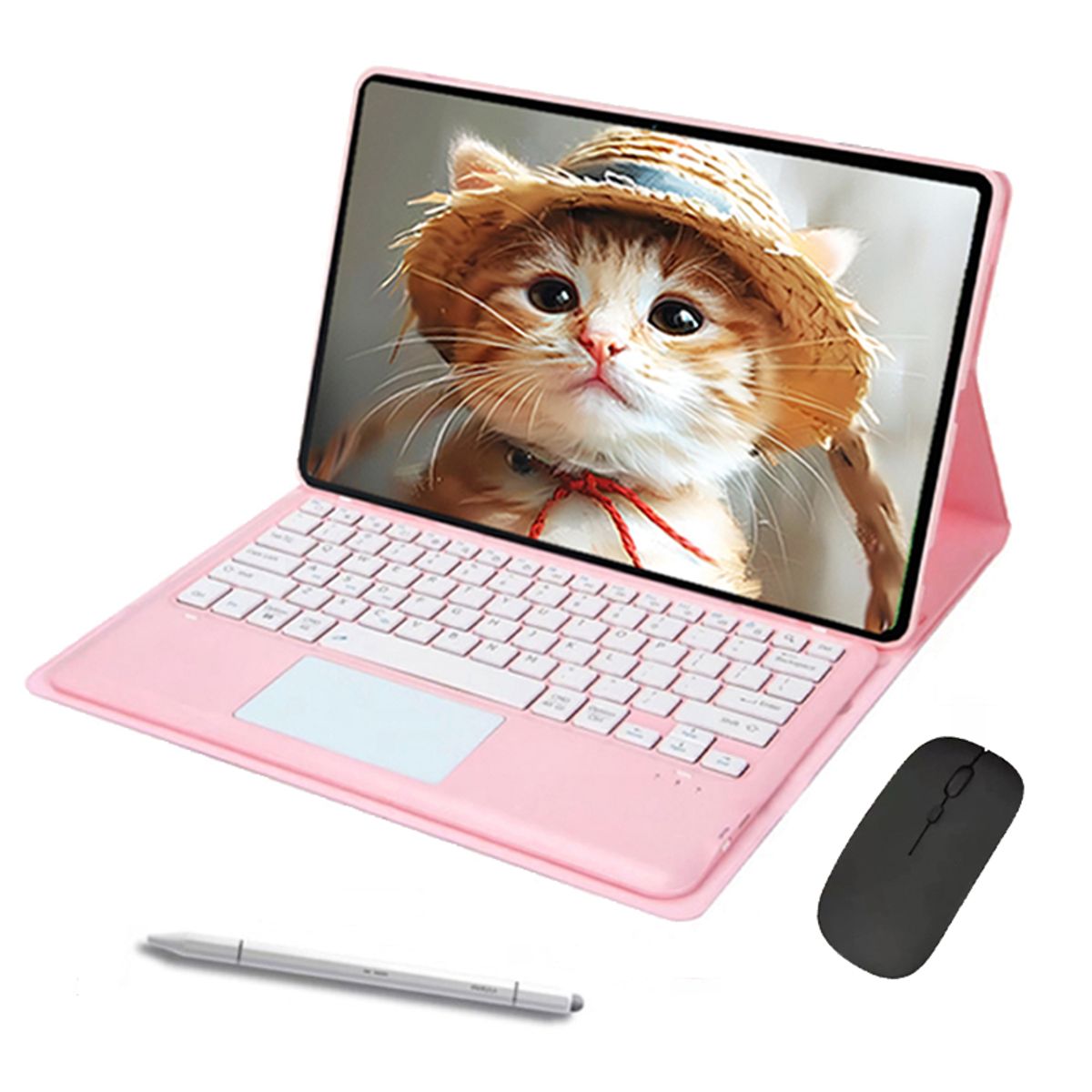 LENOVO - Tablet Lenovo Xiaoxin Pad 11 2025 6GB+128GB WiFi y Ratón inalámbrico Bluetooth &Teclado-Rosa&bp16