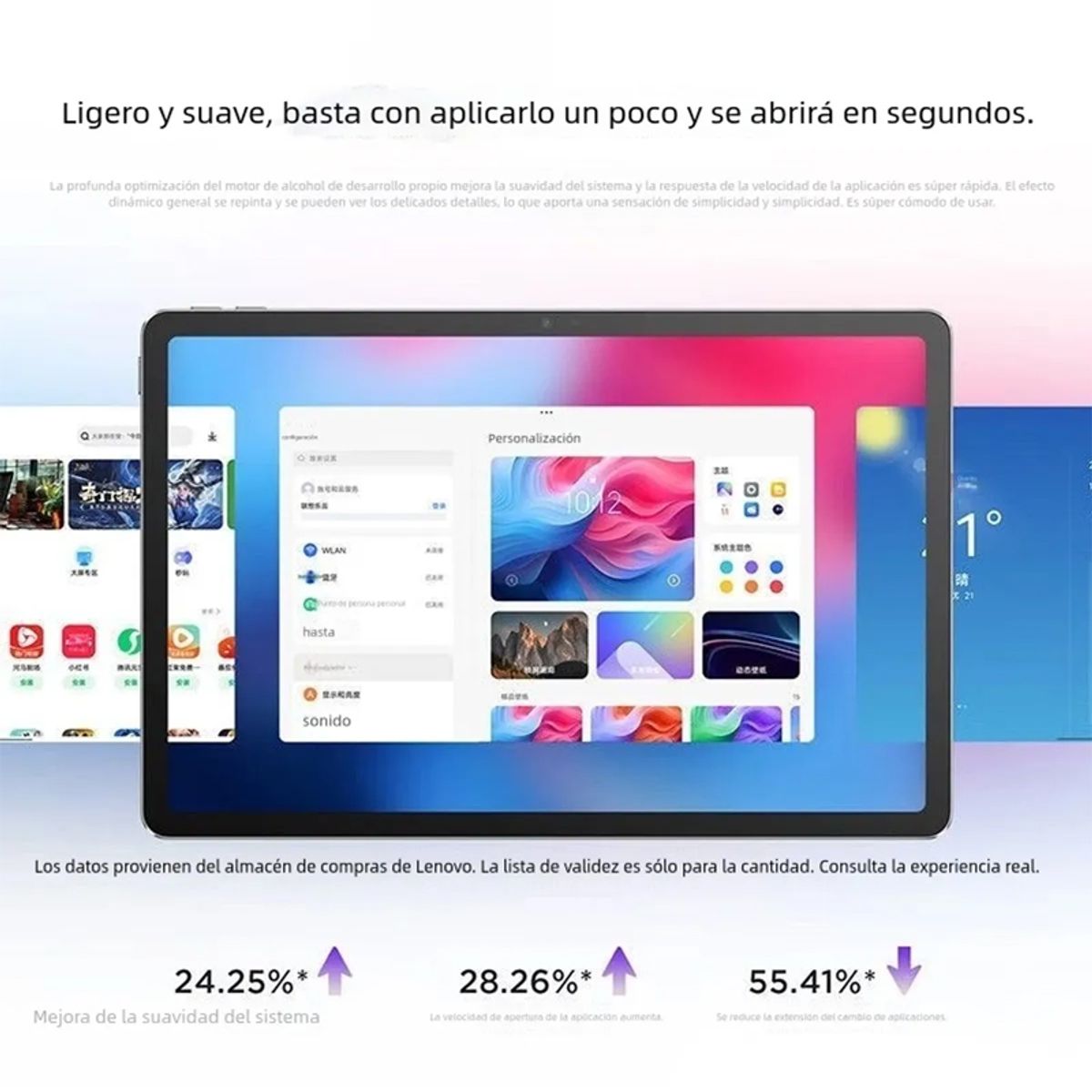 LENOVO - Tablet Lenovo Xiaoxin Pad 11 2025 6GB+128GB WiFi 11” Y Estuche&bp16