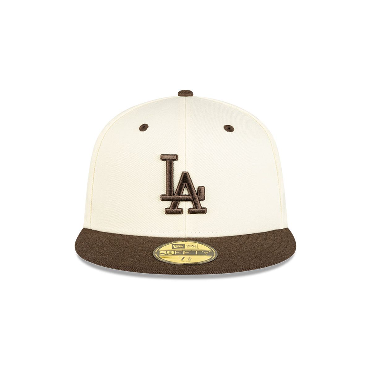 NEW ERA - Gorra 59Fifty MLB  Los Angeles Dodgers Wool Visor Beige
