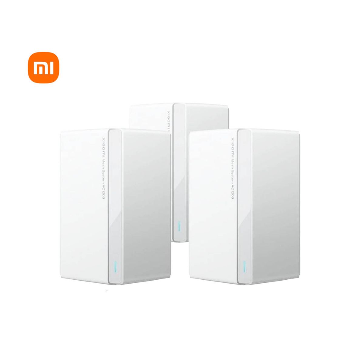 XIAOMI - Sistema Mesh Xiaomi AC1200 3 pack Wi-fi 5 Doble banda Conexión NFC