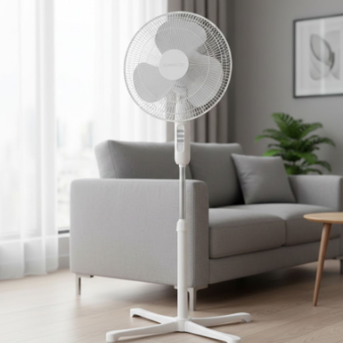 HOLSTEIN HOUSEWARES - Ventillador de pedestal de 40 cm