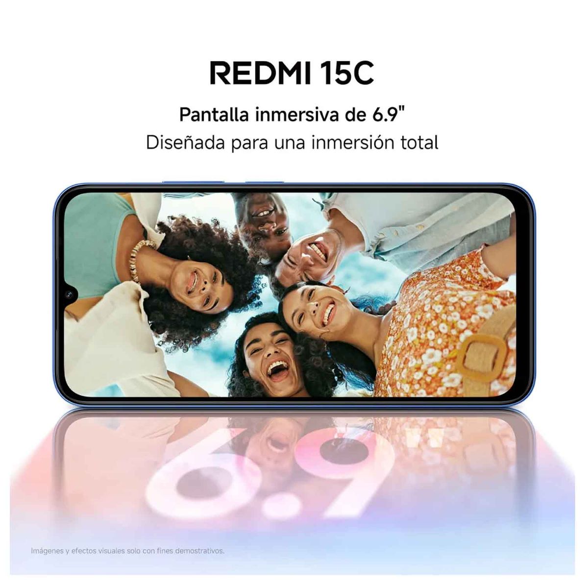 REDMI - Celular Xiaomi Redmi 15C 256GB 8GB RAM Verde