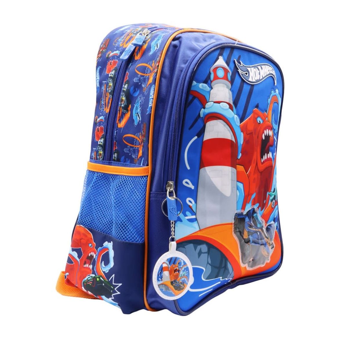 HOT WHEELS - Pack Escolar Mochila Hot Wheels Calamar Oficio