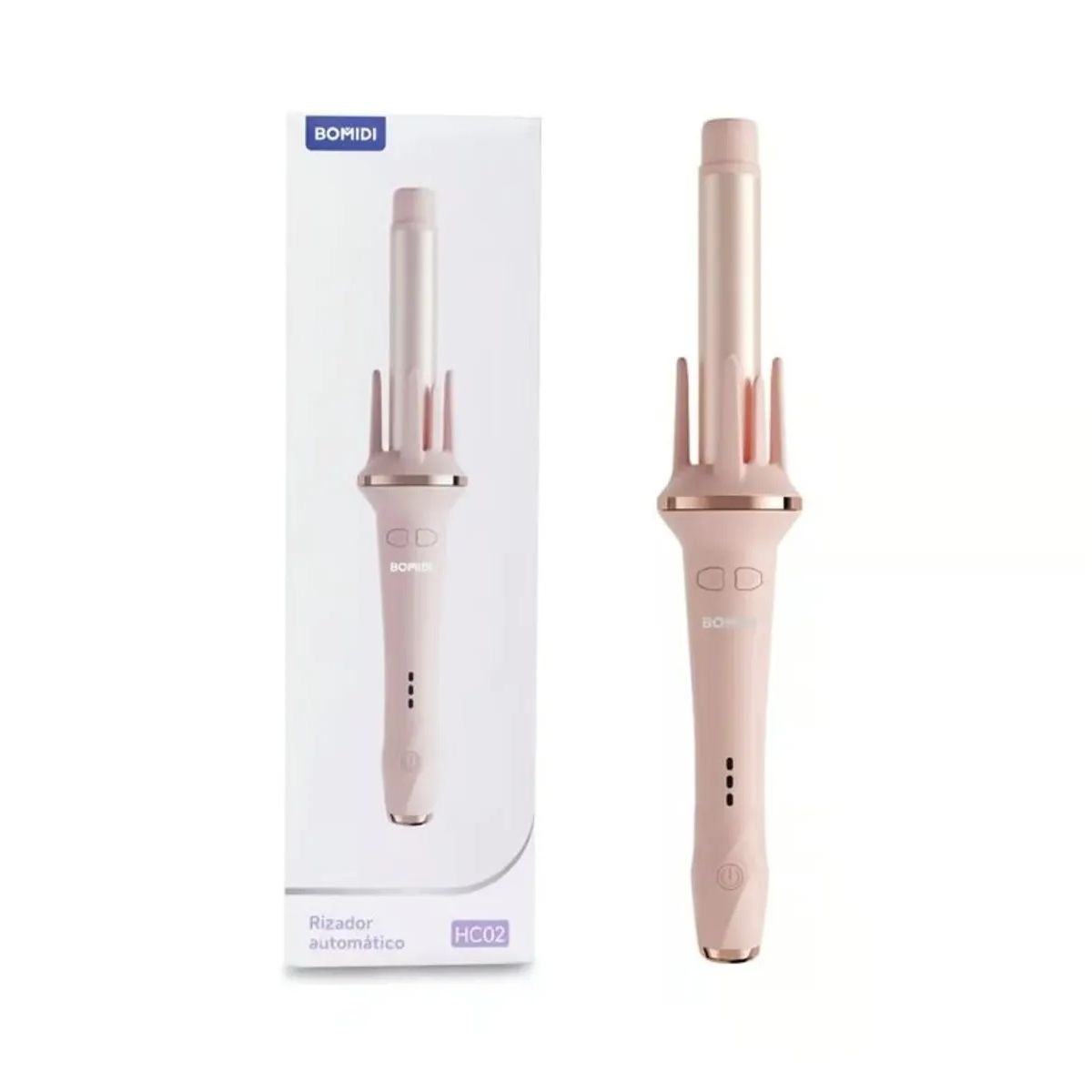 BOMIDI - Rizador Automático de Cabello Bomidi HC02 Rosado