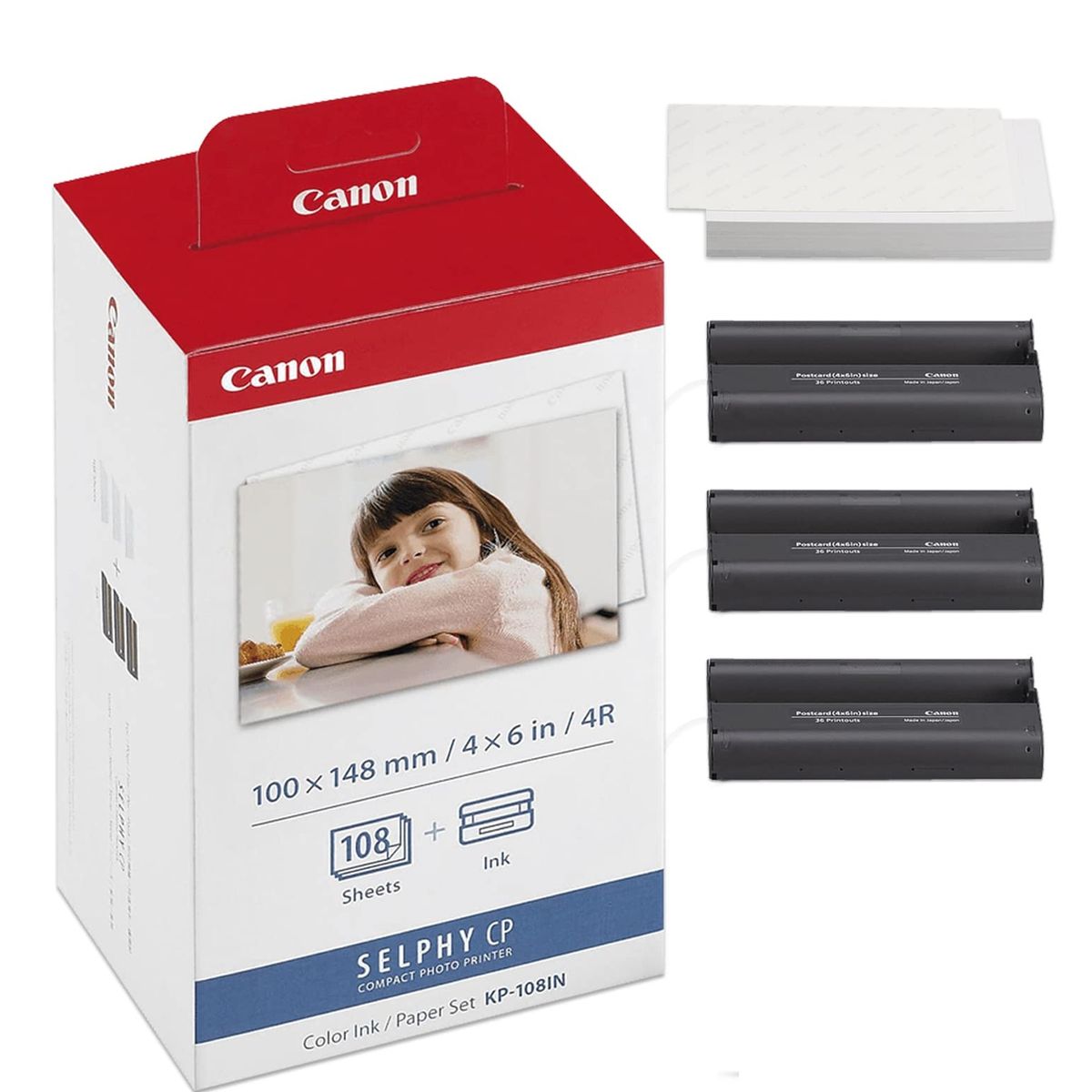 CANON - Papel Fotografico Selphy Canon KP-108IPN CP1500 CP1300