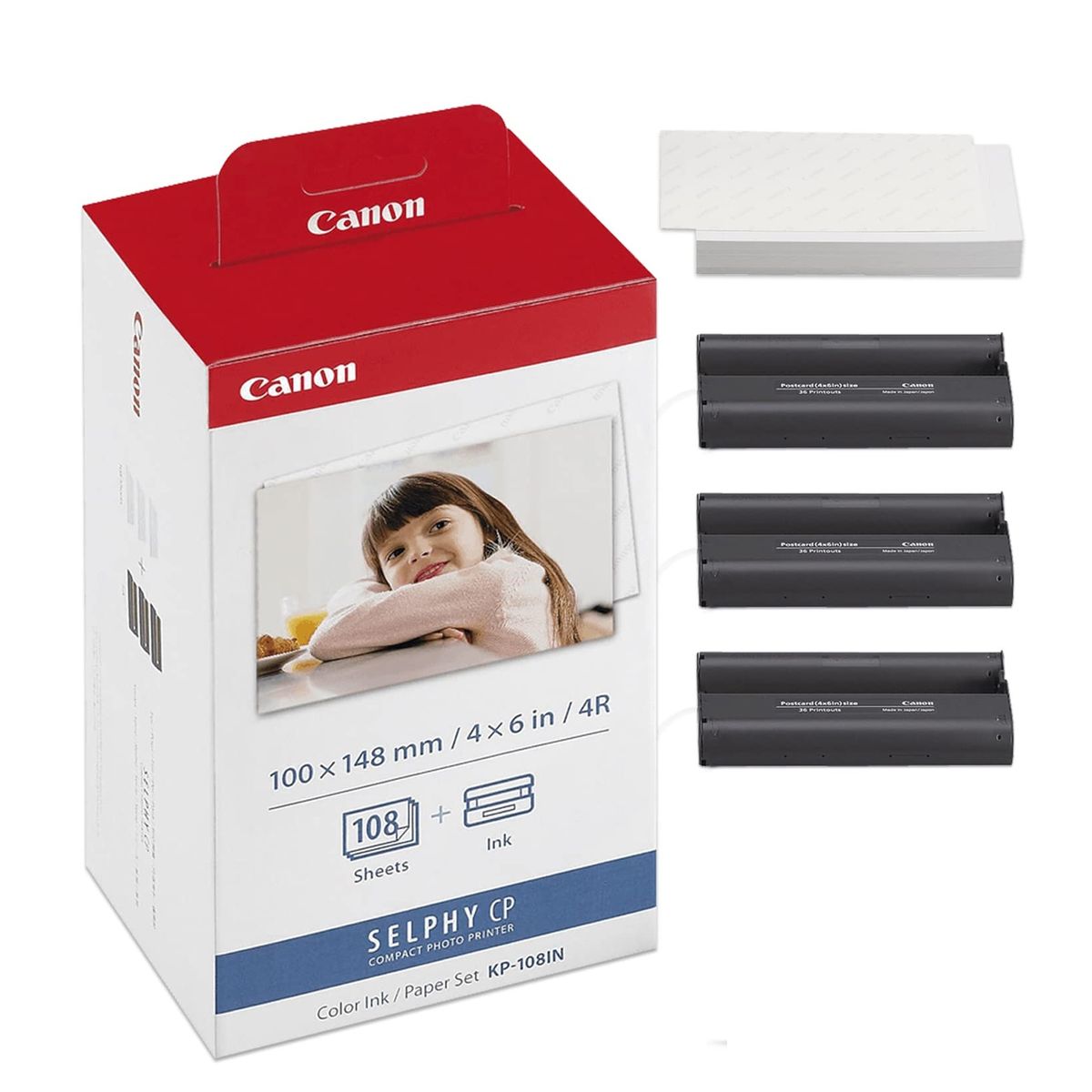 CANON - Papel Fotografico Selphy Canon KP-108IPN CP1500 CP1300