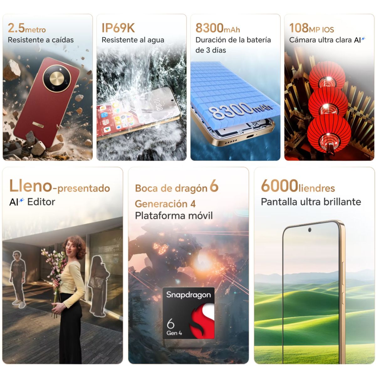 HONOR - Honor X9D 5G 8RAM 256GB