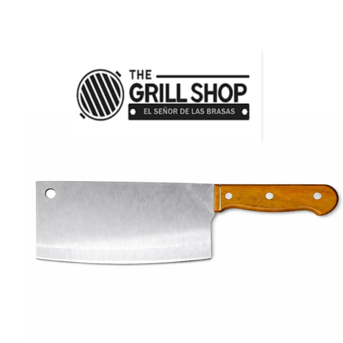 THE GRILL SHOP - Cuchillo Carnicero Parrillero Profesional