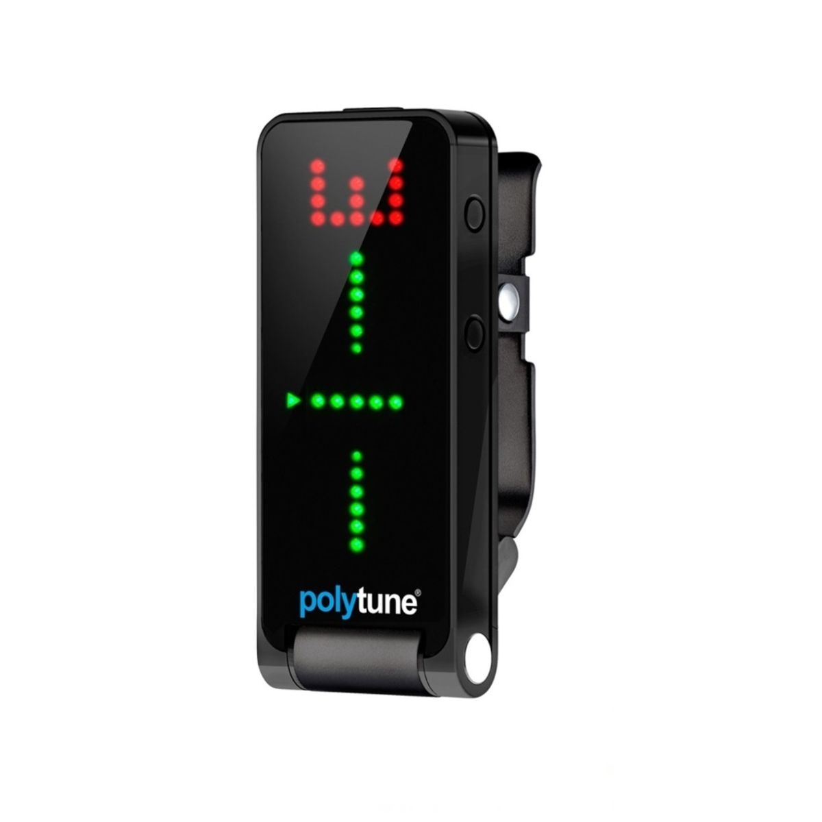 GENERICO - PolyTune Clip Black TC Electronic Afinador con pinza cromático