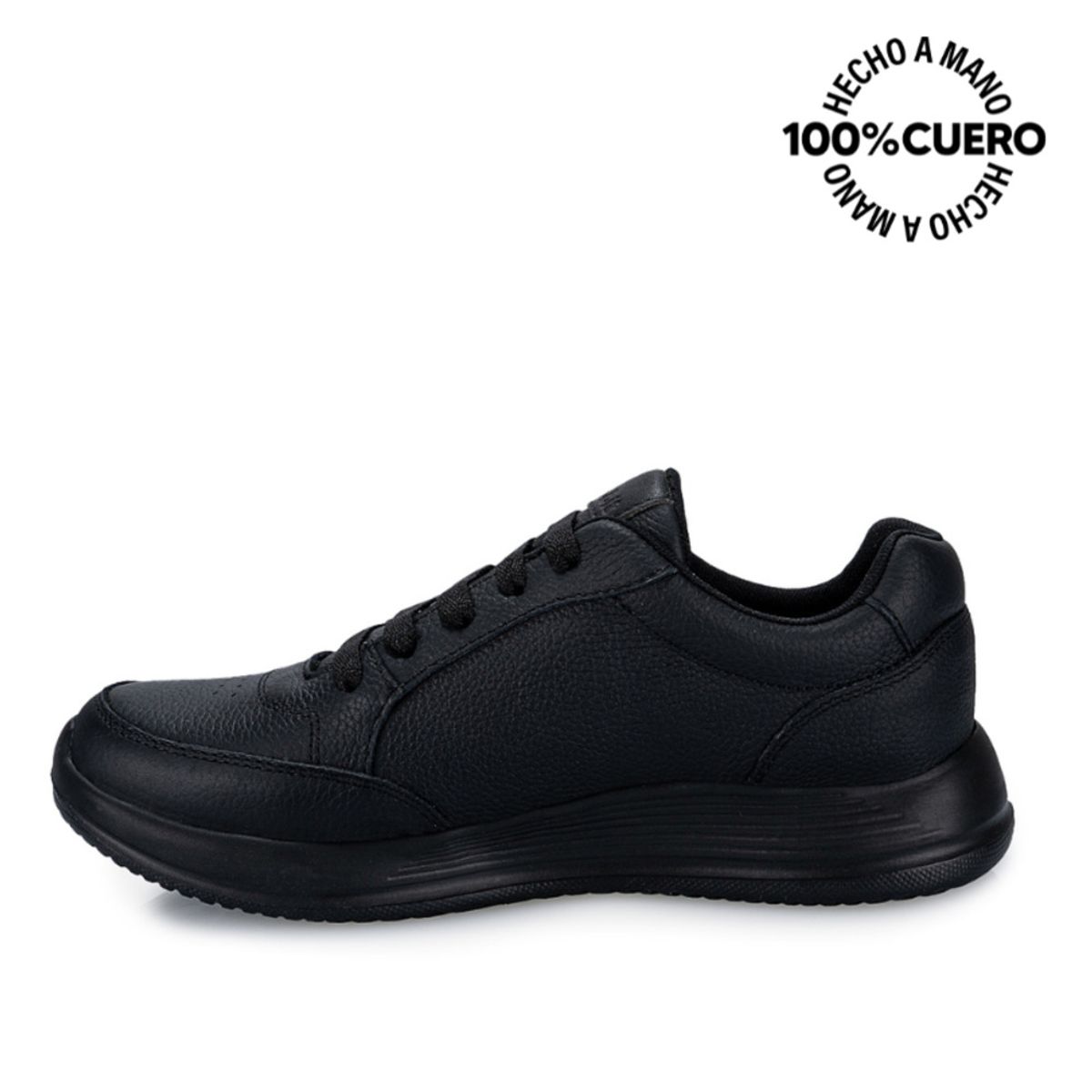 RABBIT - Zapatilla Escolar Básico ALEX-053T NEGRO Rabbit Cuero