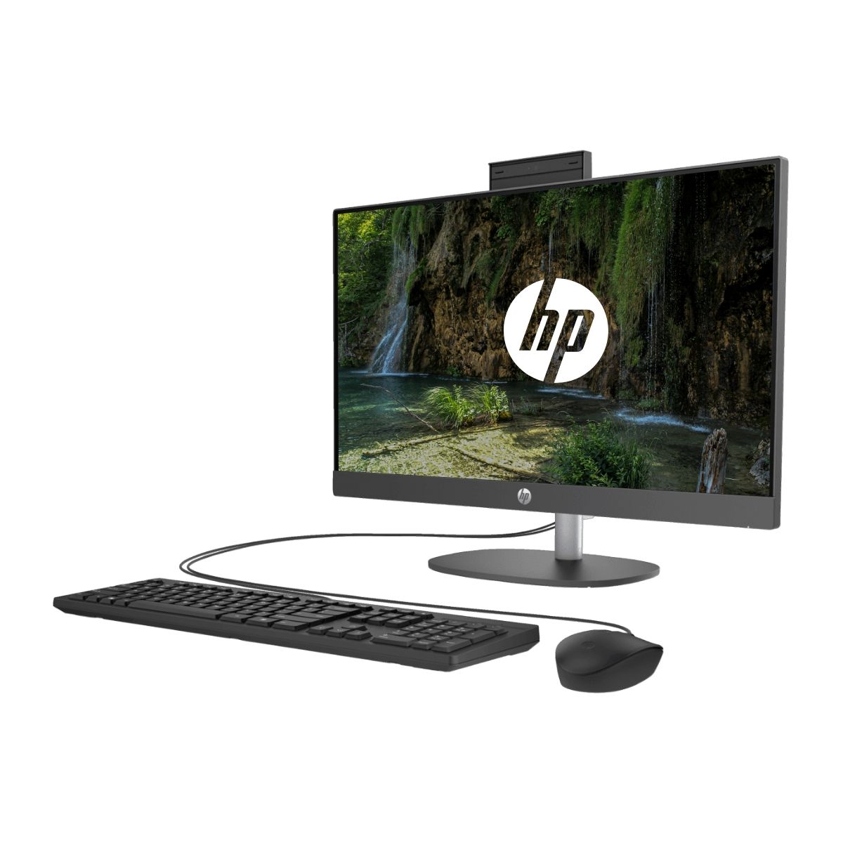 HP - All In One HP ProOne 245 Ryzen R5 7520U 16GB SSD 512GB 23.8 " FHD