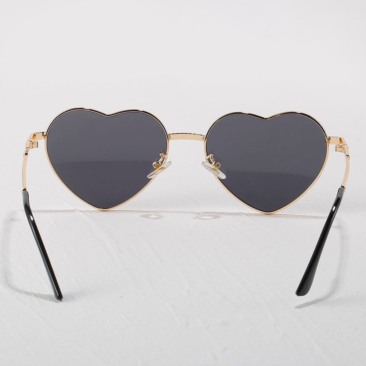 GENERICO - LENTES LOLITA CORAZON NEGRO N-0010