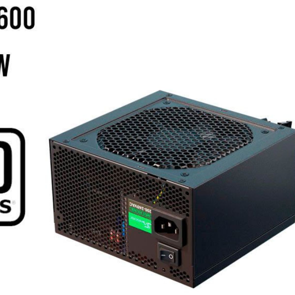 SEASONIC - FUENTE DE PODER SEASONIC A12 ( SSR-600RA ) 600W - 80 PLUS WHITE