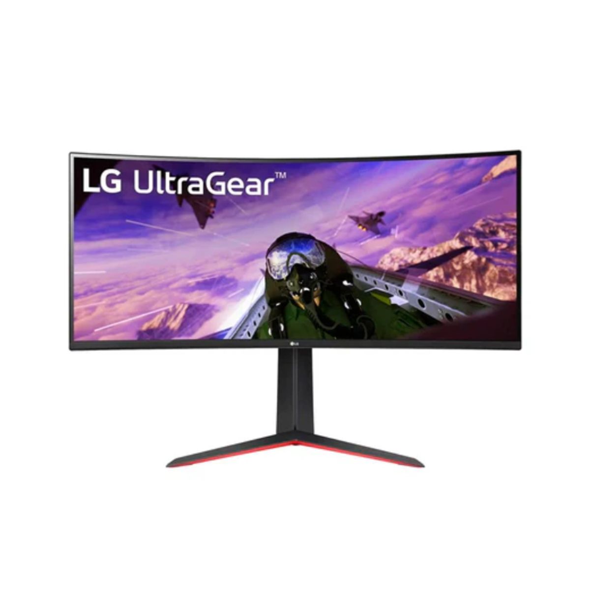 LG - Monitor gaming curvo LG Ultragear 34" WQHD (34GP63A-B) VA, 160HZ, 5 MS, HDMI X2