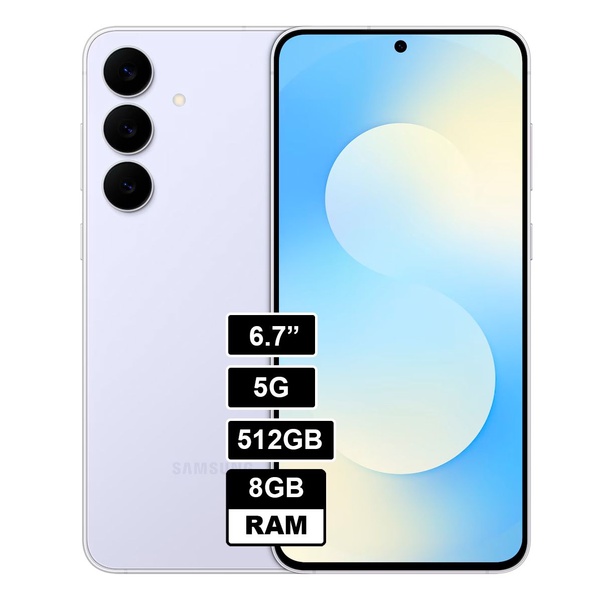 SAMSUNG - S25 FE 5G 8GB 512GB AZUL HIELO