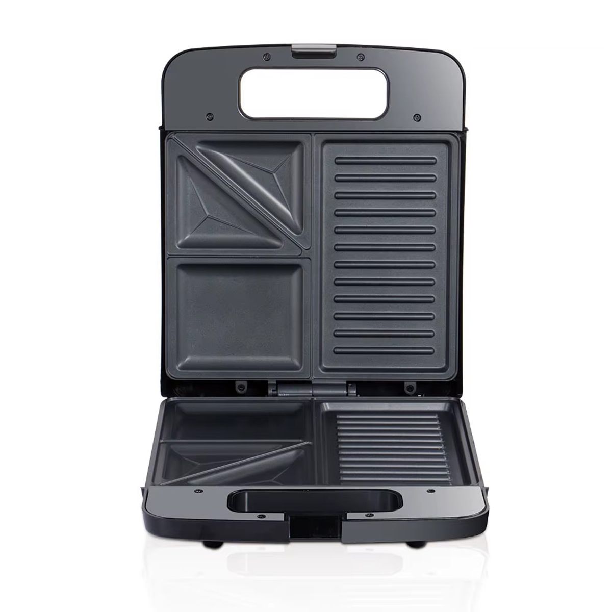 GENERICO - Sandwichera Eléctrica RAF R2583 1400W Antiadherente con Placas Multifunción