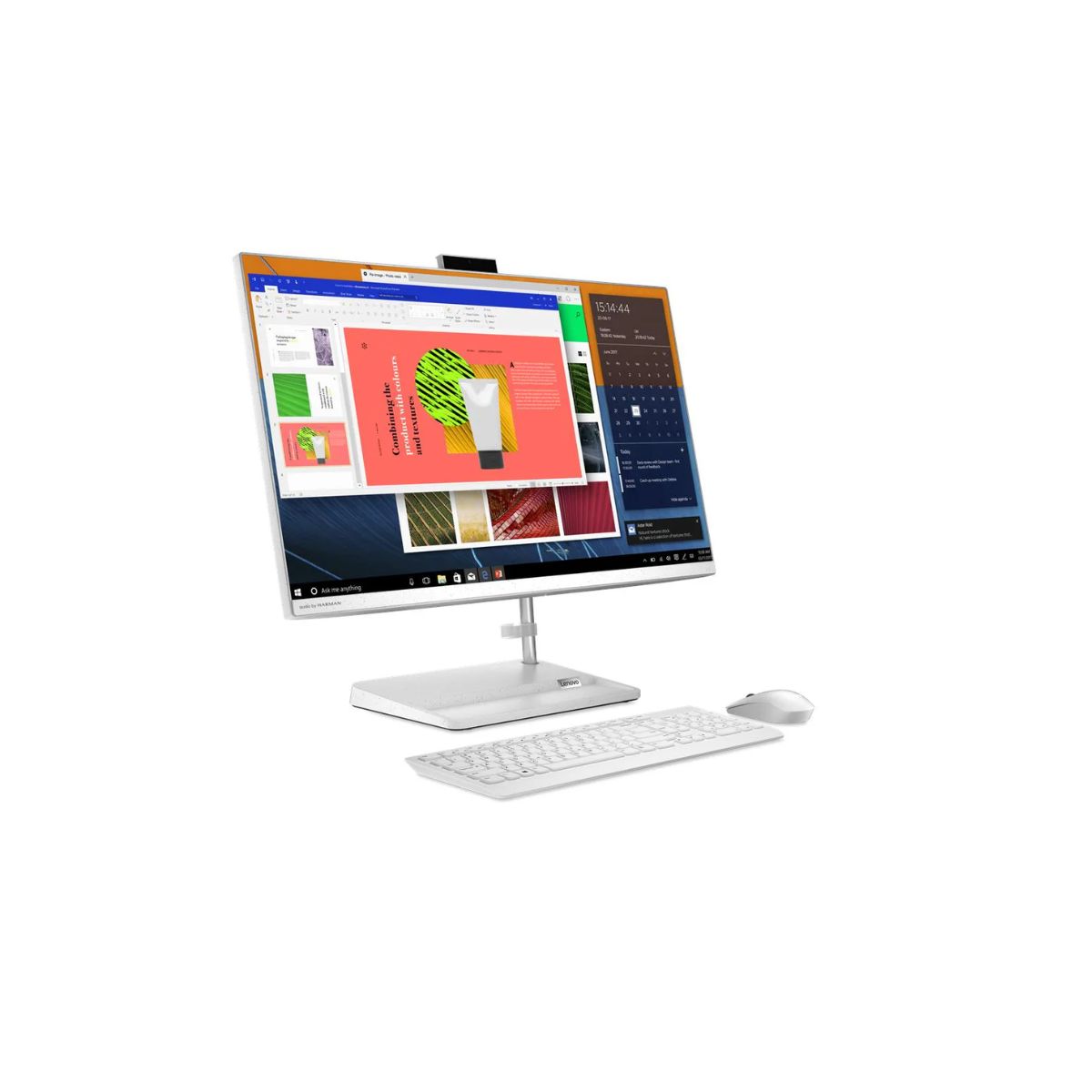 LENOVO - PC TODO EN UNO LENOVO IdeaCentre 3 27ALC6 27 FHD IPS Ryzen7 7730U 16GB 512GB W11Home