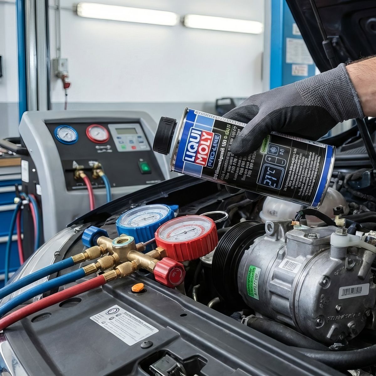 LIQUI MOLY - Aceite para Aire Acon­di­cio­nado Sintetico PAG 100 R-1234 YF